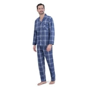 Hanes Mens Stretch Woven Pajama Set, 2-Piece, Sizes S-2XL