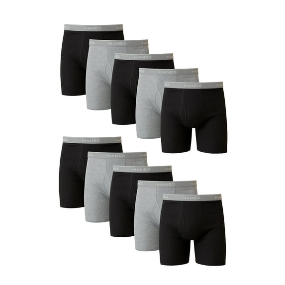 Hanes Men's Value Pack Assorted Boxer Briefs