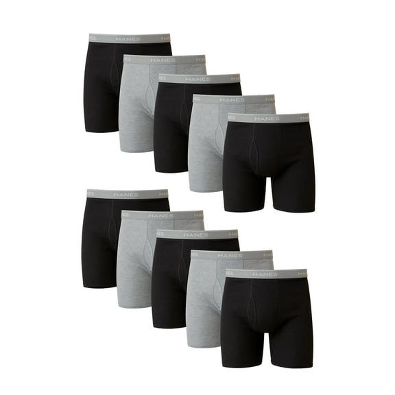 Hanes Men's Value Pack Assorted Boxer Briefs