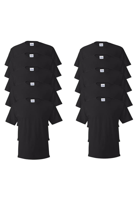 Men's Super Value Pack Crew T-Shirt Undershirts, 10 Pack