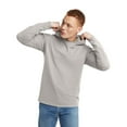 thumbnail image 1 of Hanes Men's T-Shirt Hoodie Garment Dyed Cotton Long Sleeve Jersey Tee sz S-3XL, 1 of 5