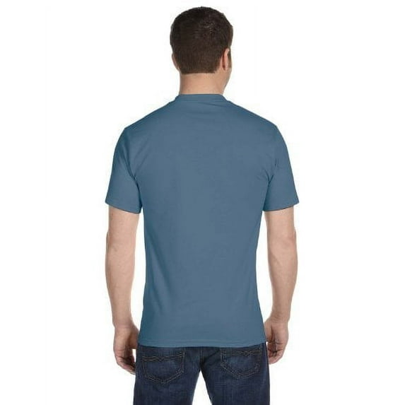 Hanes Men's TAGLESS ComfortSoft Crewneck T 4P_Denim Blue_S Pack of 4