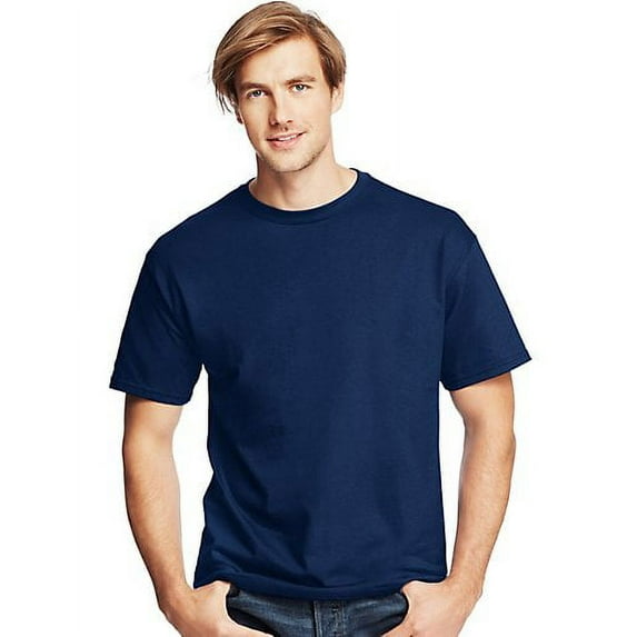 Hanes Men's TAGLESS ComfortSoft Crewneck T-Shirt 12-Pack