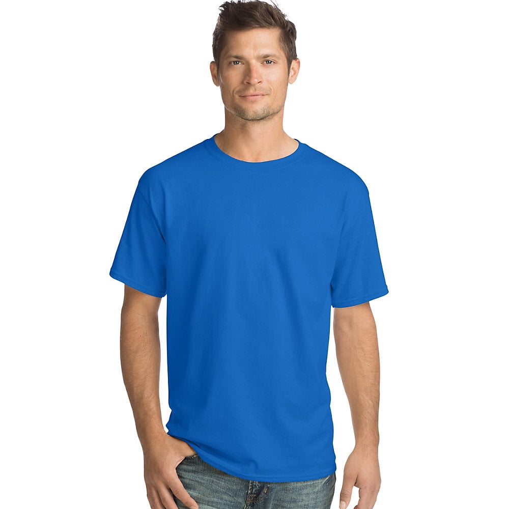 Hanes Men's TAGLESS® ComfortSoft® Crewneck T-Shirt - 5280 - Walmart.com