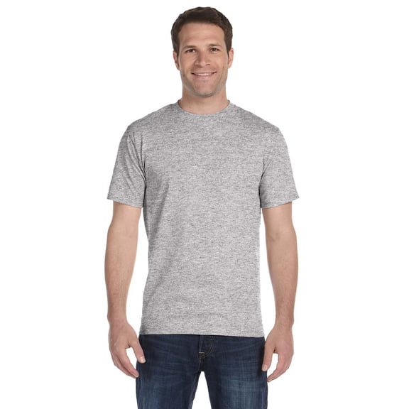 Hanes Essentials Unisex Cotton T-Shirt Light Steel 2XL