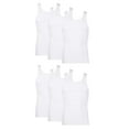 thumbnail image 1 of Hanes Men's TAGLESS® ComfortSoft® White A-Shirt 6-Pack - 372AP6, 1 of 8