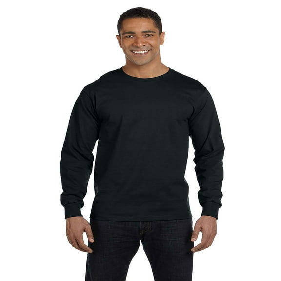 Hanes Men's TAGLESS Comfortsoft Long-Sleeve T-Shirt, Style 5286