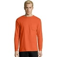 thumbnail image 1 of Hanes Men's TAGLESSÂ® Long-Sleeve T-Shirt with Pocket - 5596, 1 of 1