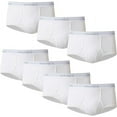 thumbnail image 1 of Hanes Men's TAGLESS® No Ride Up Briefs with Comfort Flex® Waistband 7-Pack - 2252P7, 1 of 7