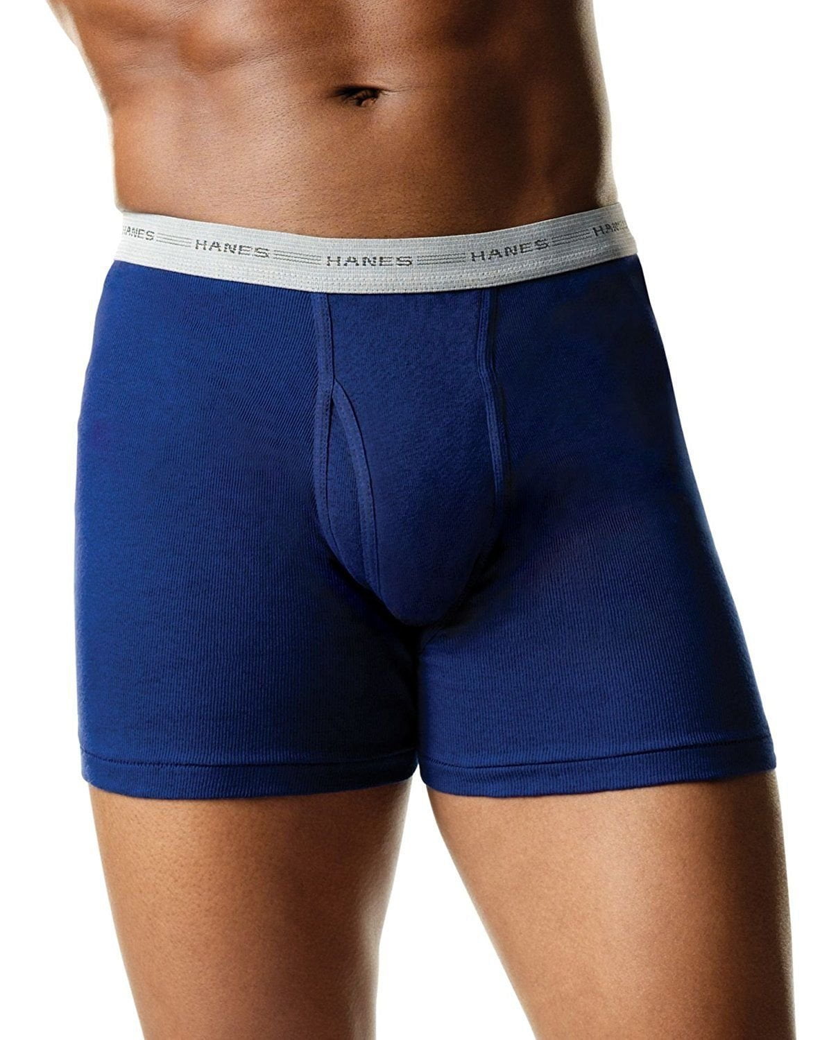 Hanes Mens TAGLESS® Boxer Briefs Underwear 10 Pack - 2349K0
