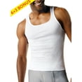 Hanes Men's Tagless ComfortSoft White Tank Undershirt, 6 + 3 Bonus Pack