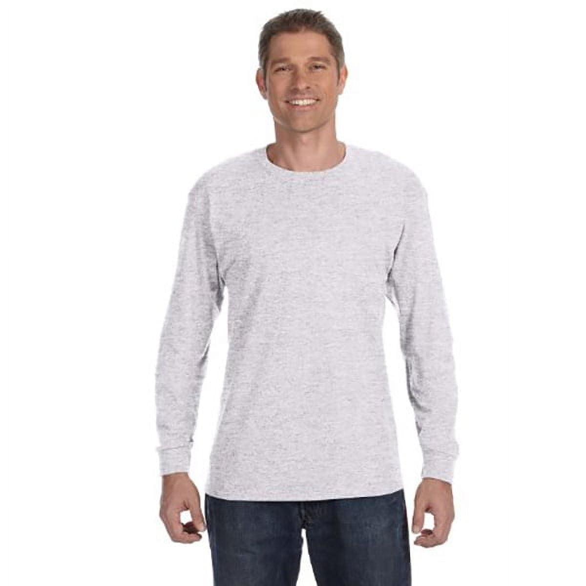 Hanes Men's Tagless Long-Sleeve T-Shirt - Walmart.com