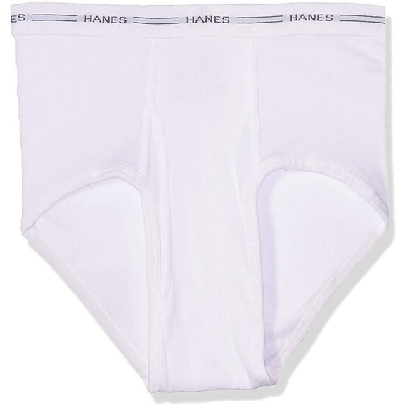 Hanes Men's Tagless No Ride Up Briefs with Comfort Flex Waistband 7-Pack, White 7 Pack, XXX-Large