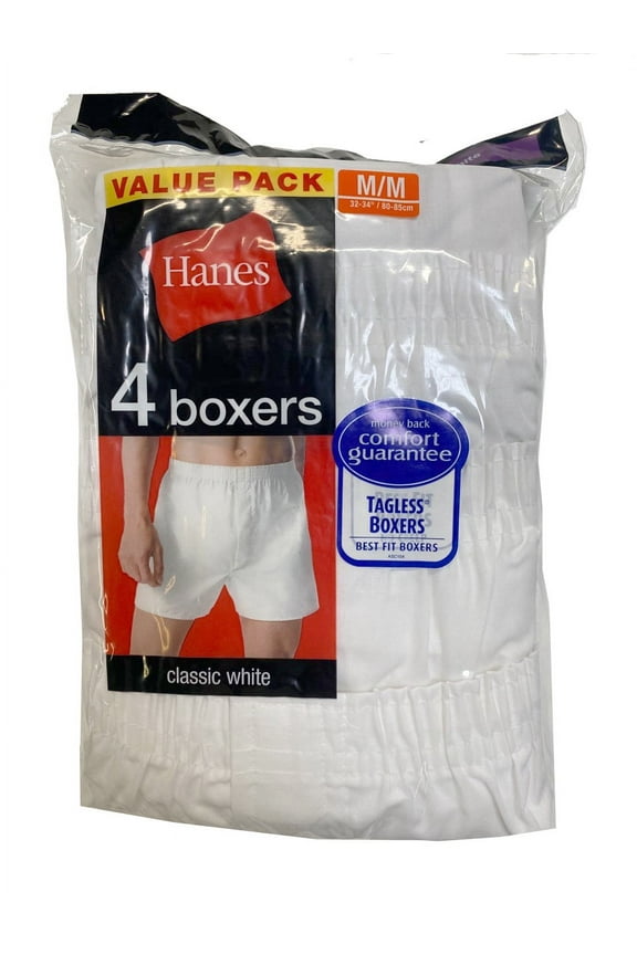 Set of 8 Boxer for Men - White