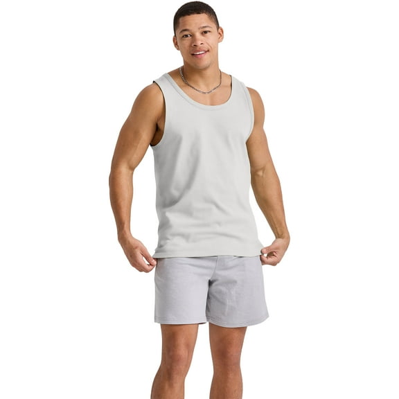 Hanes Men's Tank Top Sleeveless Shirt Tri-Blend Originals Lightweight sz S-2XL