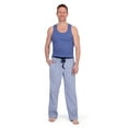 thumbnail image 1 of Hanes Men's Tank and Woven Pant Pajama Set, 2-Piece, Sizes S-2XL, 1 of 6