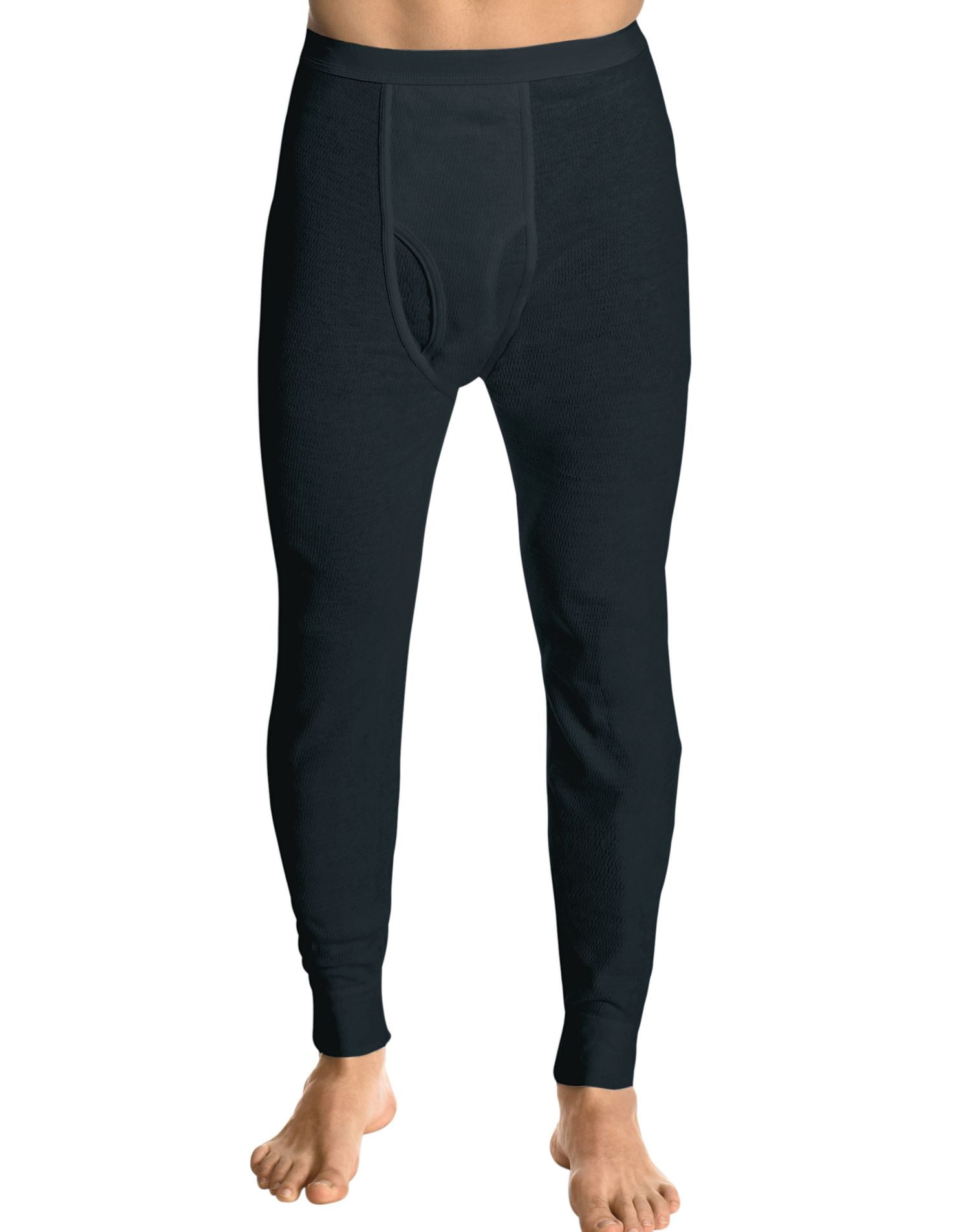 Hanes Men s Thermal Pants 22804 XL Black