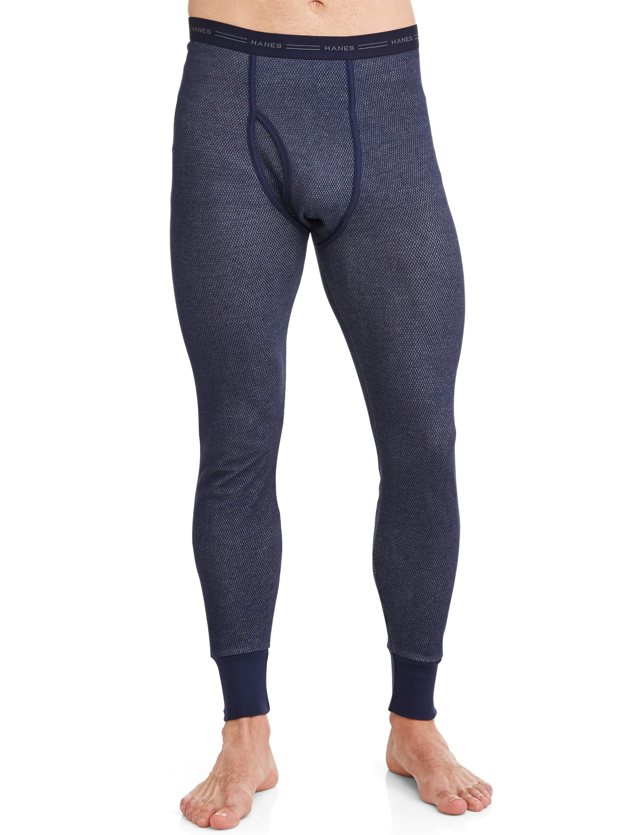 Hanes Men's Thermal Raschel Crew Pant - Walmart.com