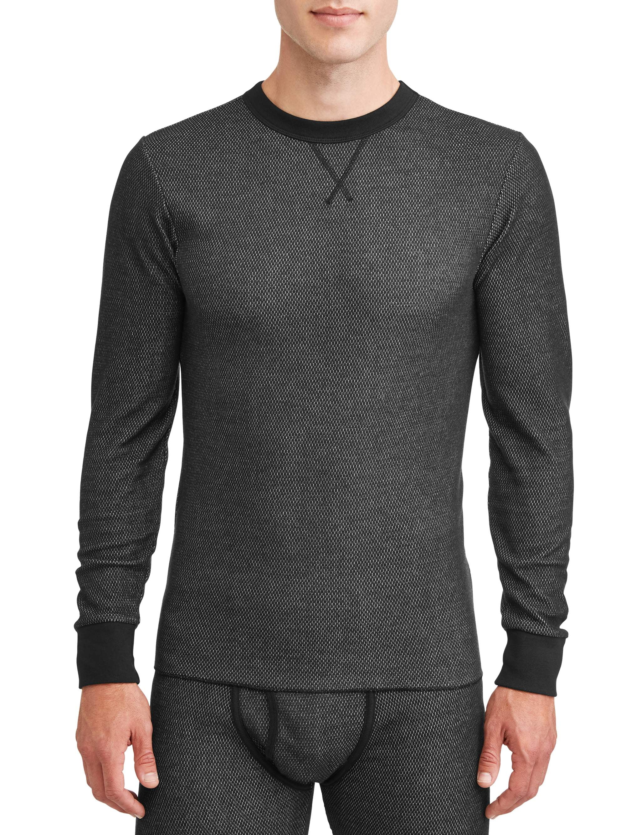 Hanes - Men's Thermal Raschel Crew Top 