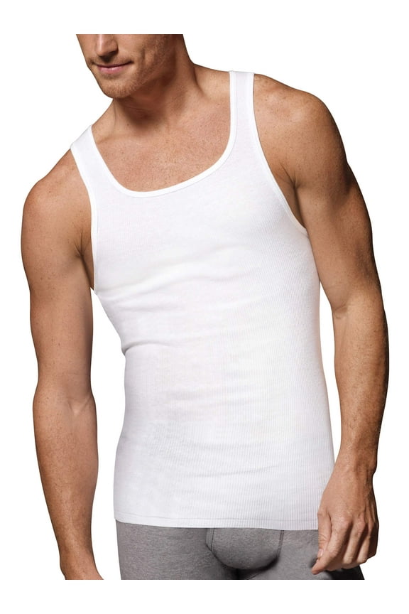 Men's Ultimate ComfortSoft Tank Undershirt, 3-Pack