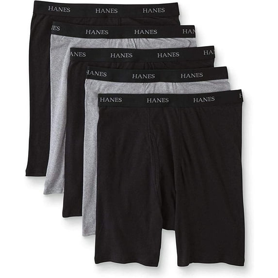 Hanes Men's Ultra-soft Cotton Boxer Briefs, Multicolor