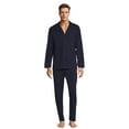 thumbnail image 1 of Hanes Men’s Ultrasoft Breathable Cotton Modal Stretch Knit Pajama Set, 2-Piece, Sizes S-5XL, 1 of 5