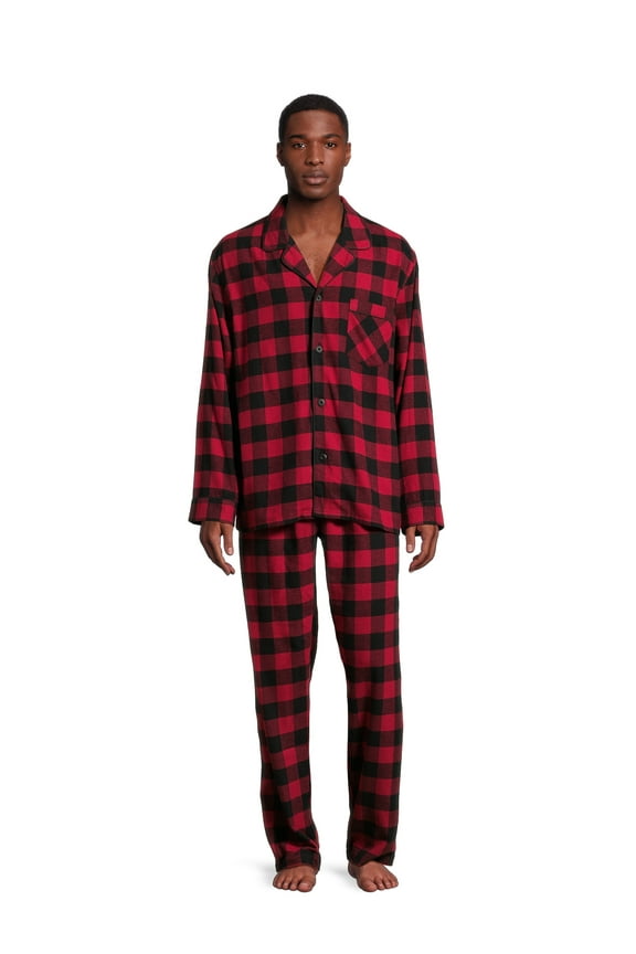Men's Ultrasoft Flannel Pajama Set, 2-Piece, Sizes S-2XL
