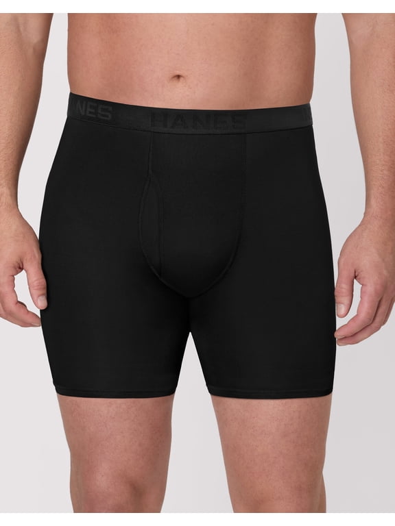 Men's Underwear Boxer Briefs, 3-Pack, Big Man Ultimate Sport ( & Tall) Assorted 2XB
