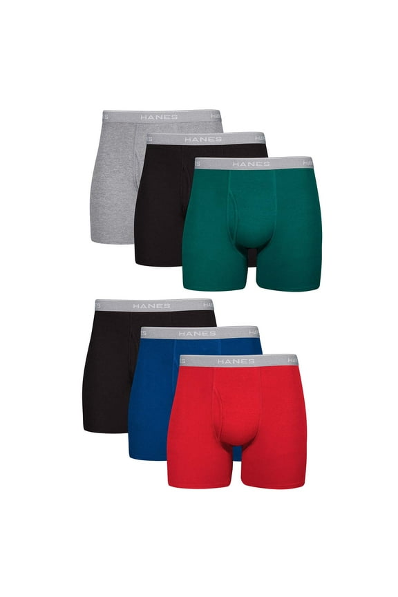 Underwear Boxer Briefs, 6-Pack, Cool, Breathable Underwear for Men (Big & Tall, too)
