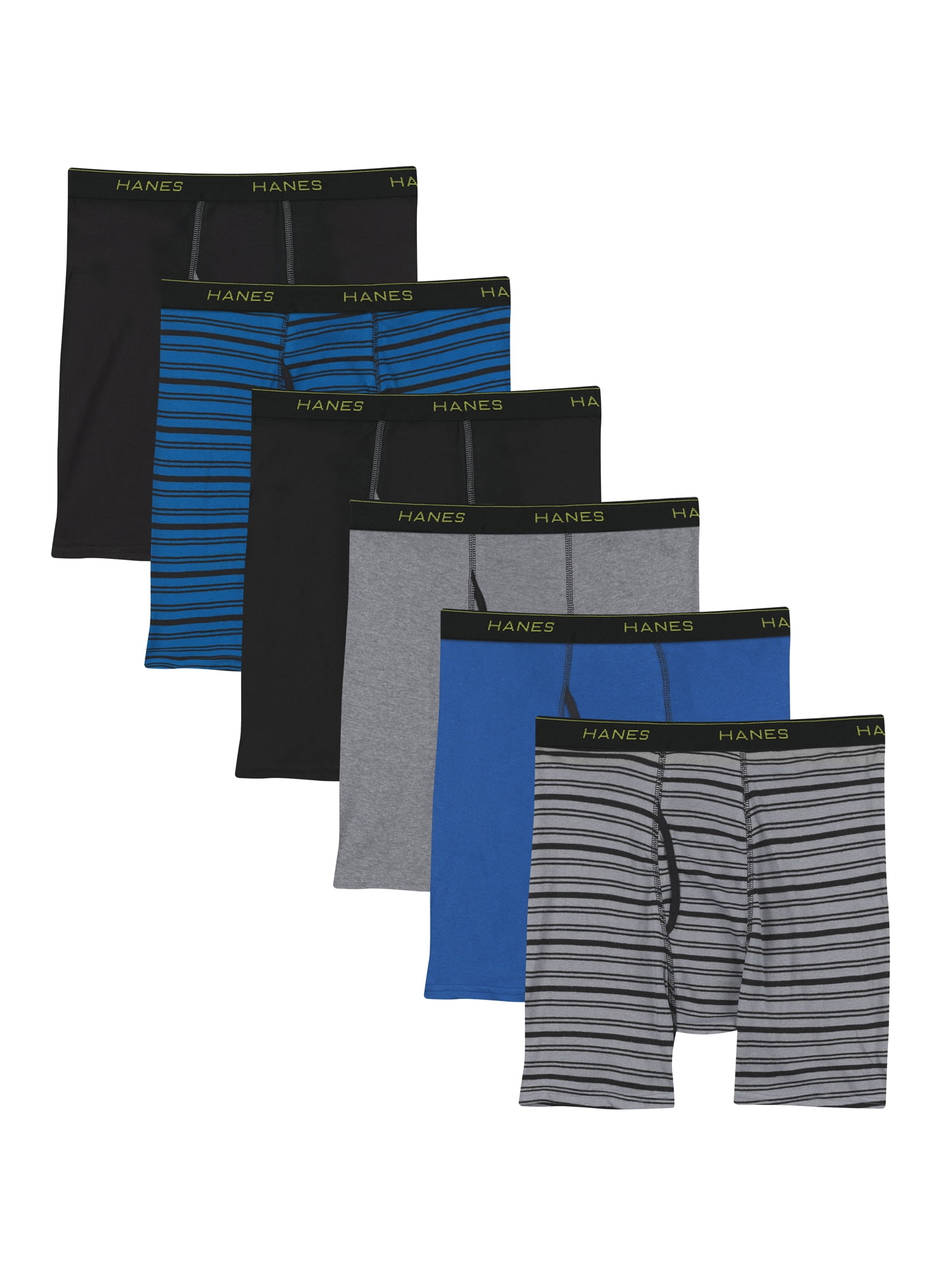 Hanes Men's 2-Pack Cool Comfort Breathable Mesh Boxer, Assorted, Size S  28-30