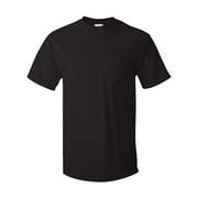 Hanes Men's Value Pack Black Pocket T-Shirt Undershirts, 6 Pack