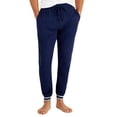 thumbnail image 1 of Hanes Men's Waffle Knit Sleep Jogger Pant Navy, Medium, 1 of 4