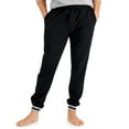 thumbnail image 1 of Hanes Men's Waffle Knit Sleep Jogger Pant New Ebony, Small, 1 of 4