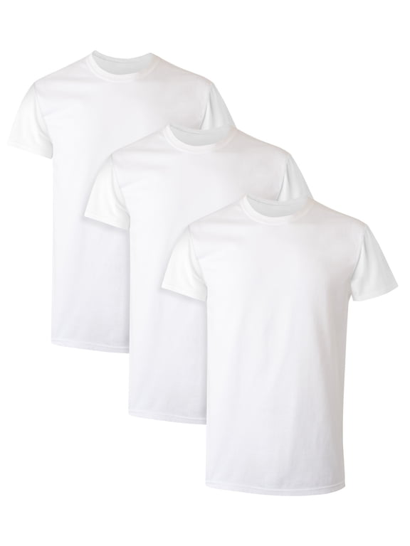 T-Shirt Undershirt Pack, Moisture-Wicking Cotton T-Shirts for Men, Men's Clothing