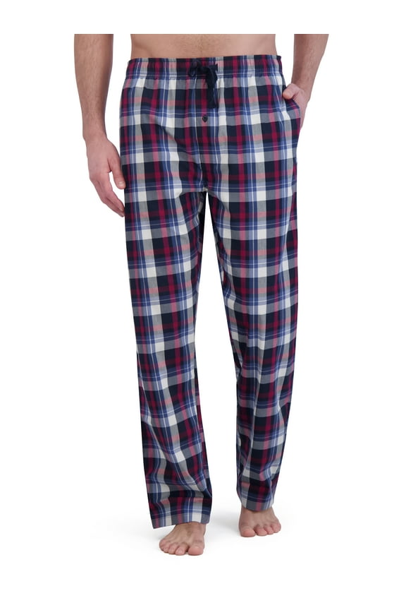 Men's Woven Sleep Pants, Size S-2XL