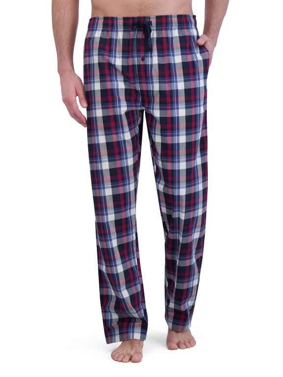 Men's Woven Sleep Pants, Size S-2XL