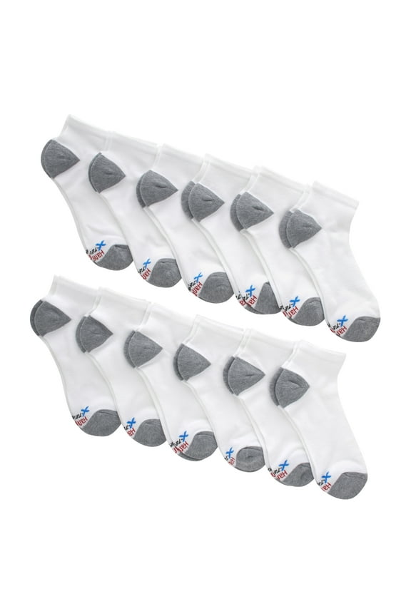 Men's X-Temp Active Cool Lightweight Ankle Socks, 12-pack