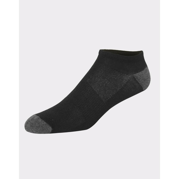 Hanes Men's X-Temp Active Cool Lightweight Low Cut Socks, 12-Pack