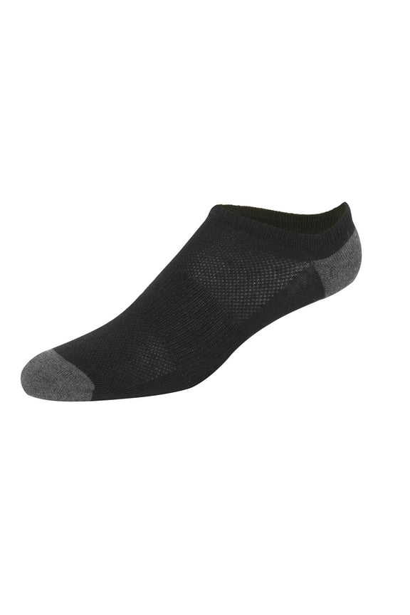 Men's X-Temp Active Cool Lightweight Super Low No Show Socks, 12-Pack, Size 6-12