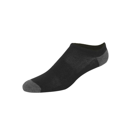Hanes Men's X-Temp Active Cool Lightweight Super Low No Show Socks, 12-Pack, Size 6-12