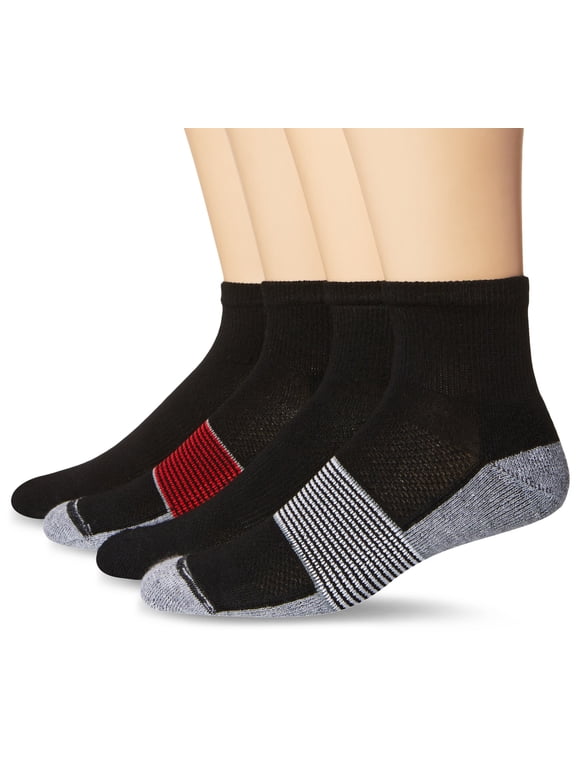 Men's X-Temp Ankle Socks, 4 Pack