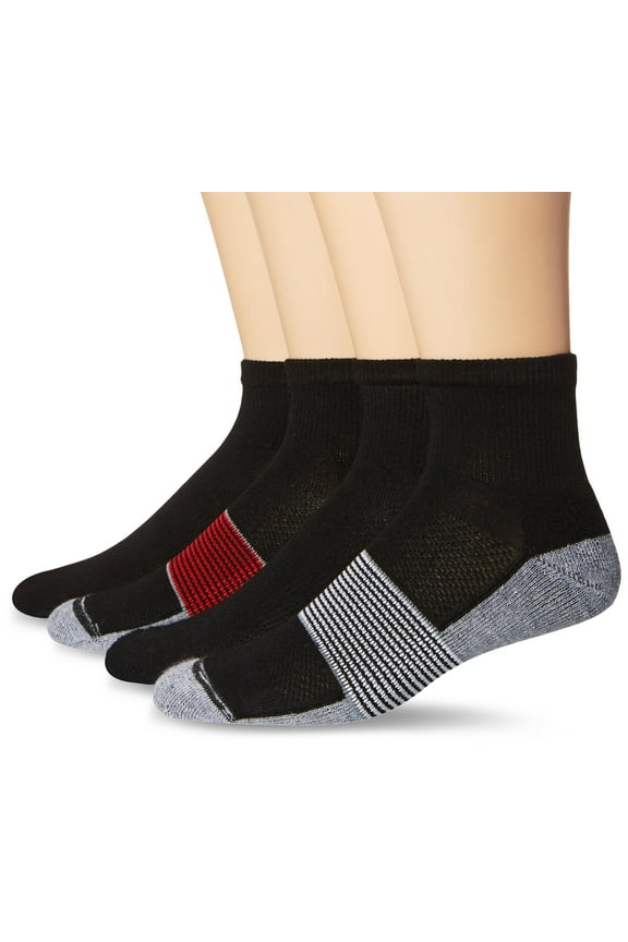 Men's X-Temp Ankle Socks, 4 Pack