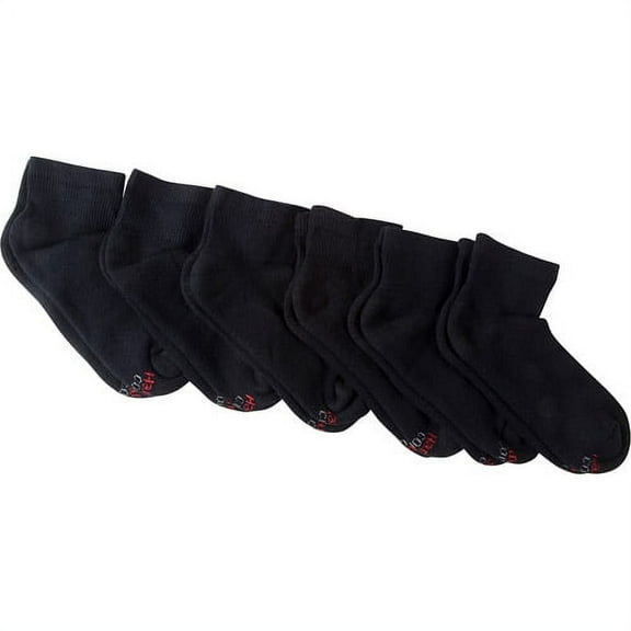 Hanes Men's X-Temp Comfort Cool Ankle Socks 6-Pack