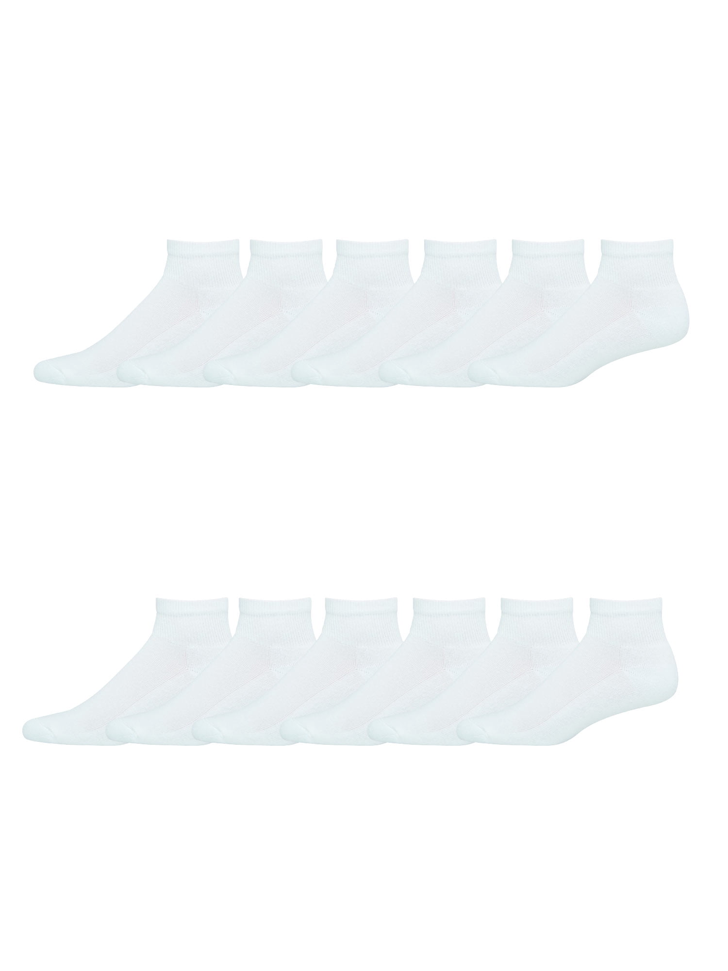 Hanes Men’s XTemp Cushion Ankle Socks, 12Pack