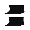 thumbnail image 1 of Hanes Men’s X-Temp Cushion Crew Socks, 12-Pack, 1 of 5