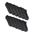 thumbnail image 1 of Hanes Men's X-Temp Cushioned with Arch & Vent No Show Socks, 12 Pack, 1 of 5