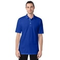 thumbnail image 1 of Hanes X-Temp Men's Performance Polo Shirt with Odor Control Deep Royal 3XL, 1 of 4