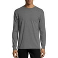 thumbnail image 1 of Hanes Men's X-Temp Lightweight Long Sleeve T-Shirt, Up to size 3XL, 1 of 5