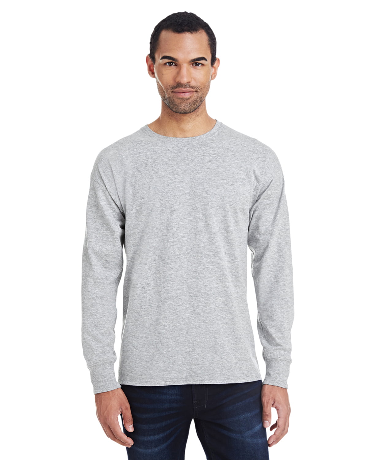 Hanes Men's X-Temp Long Sleeve T-Shirt - Walmart.com