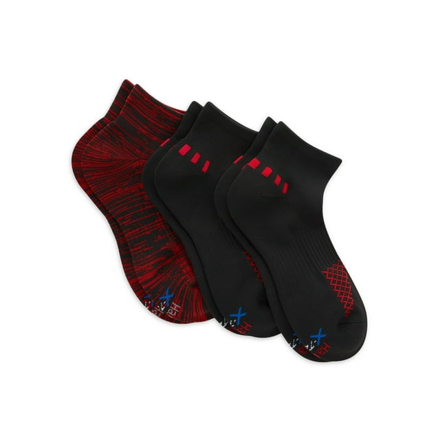 Hanes Men's XTemp Performance Ankle Socks, 3Pack